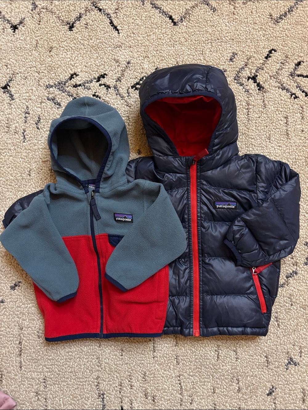 Patagonia Kids' fleece Jackets and puffer (6-12m) EUC